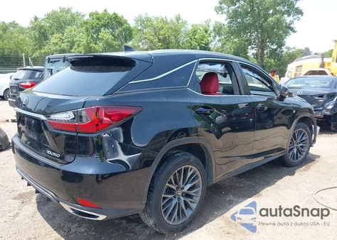 2021 Lexus Rx 350 F Sport Appearance из США, поврежденный, VIN 2T2SZMDAXMC308020